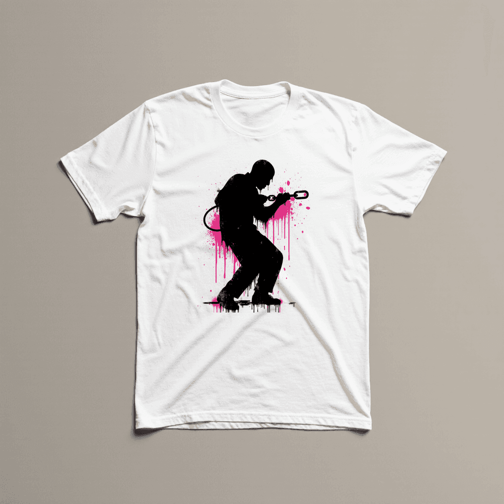 Grieta en la Red en camiseta