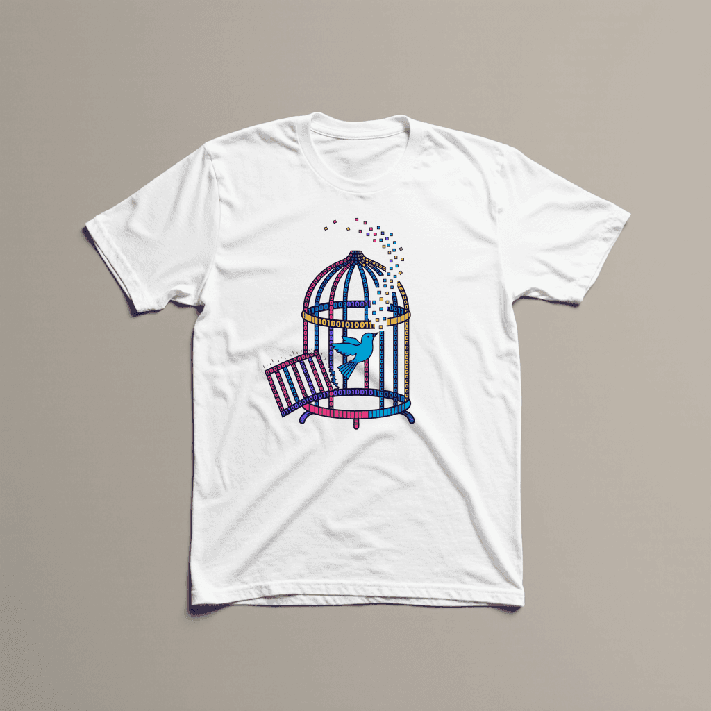 Jaula Abierta en camiseta